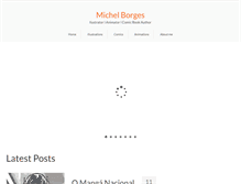 Tablet Screenshot of michelborges.com.br